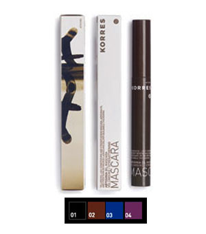 Korres mascara with oil Avisynias