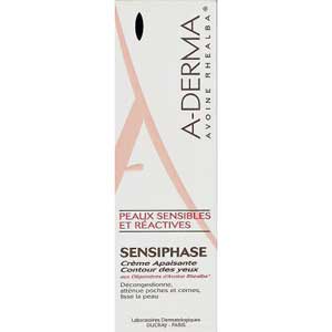 A-DERMA SENSIPHASE CREME APAISANTE CONTOUR DES YEUX 15ml