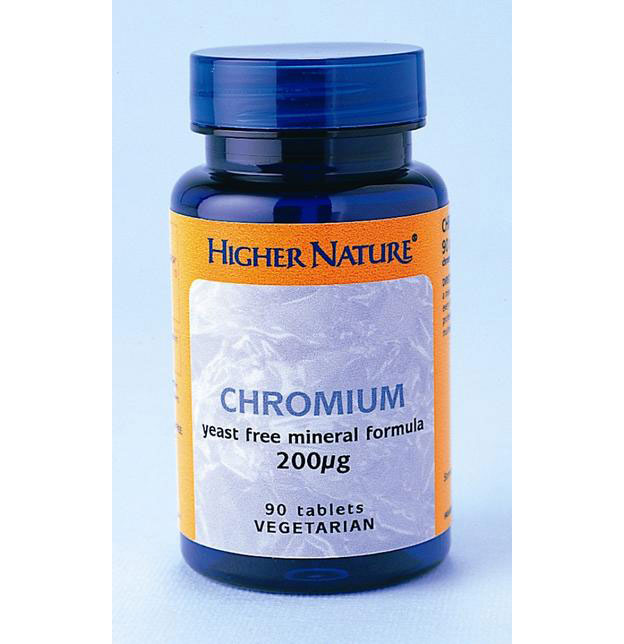 Higher Nature Chromium Polynicotinate 200 mg