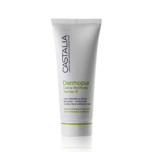 Castalia Dermopur Crème Matifiante Teintée 40ml Regulatory Face Cream With Colou