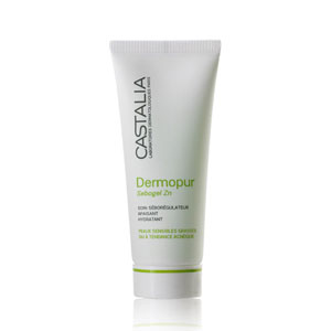 Castalia Dermopur Sebogel Zn 40ml Ηydrating sebum regulatory gel