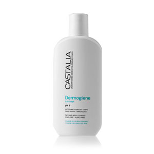 Castalia Dermogiene Lavisept 200ml Mild foaming liquid detergent for face-body
