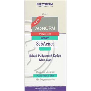 Frezyderm Sebacnet Cream 40ml Sebum control