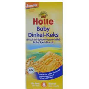 Holle Teething Biscuit Dinkel 150gr