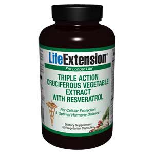 Life Extension Triple Action Cruciferous 60caps Prostate Cancer