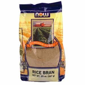 Nowfoods RICE BRAN 20 OZ