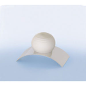Primavera Globe in a semi-circular metal base Aromatic Stone