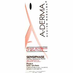 A-DERMA SENSIPHASE CREAM RICHE 40ml Cream for Dry Skins