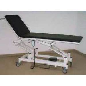 Examining  bed variable height Lifting back on wheels.
