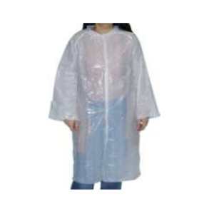 Plastic robe with collar and studs 80CH125