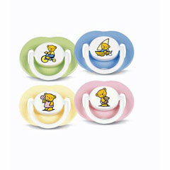 AVENT Soothers Teddy Bears 3-6 months