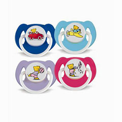 AVENT Soothers Teddy Bears 6-18 months