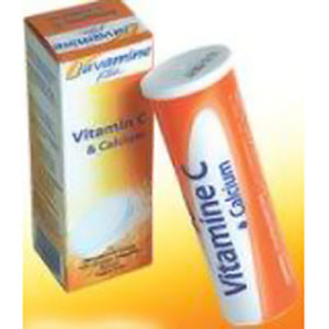 JUVAMINE Vitamin C & Calcium 15 Effervescent Tablets
