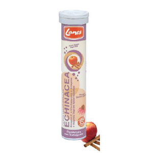 Lanes Echinacea Honey - Lemon 20 effervescent tablets