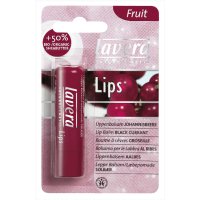 Lavera BLACK CURRANT LIP-BALM Lip Care w. black currants flavor
