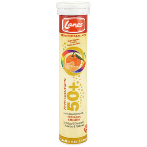 lanes multies 50+ μανταρίνι 25tabs