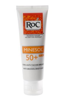 ROC SOLEIL PROTEXION SPF 50+ ANTI-BROWN SPOT CARE  CREAM 5O ML