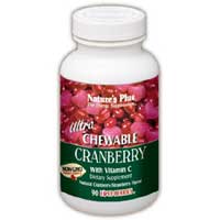 Nature's Plus Ultra Chewable Cranberry