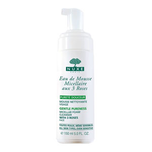Nuxe Eau de Mousse Micellaire aux 3 Roses Cleansing Foam
