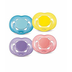 AVENT Soothers Freeflow 6-18  months