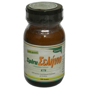 Sanatur Spirulina - Selenium 400mg (Bio) 100 Pieces