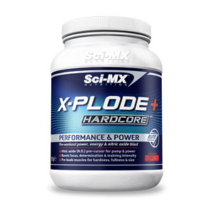 Sci-MX X-PLODE HARDCORE 900gr Gooseberry Energy Drink Gooseberry