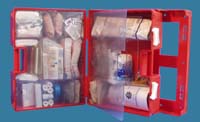 Pharma medi kit 33 for factories (cuts-burns-eyes)