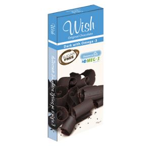 Wish Chocolate & Omega 3  75g