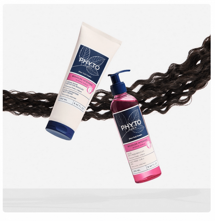 Phyto Intense Curls Gel Μαλλιών 250ml