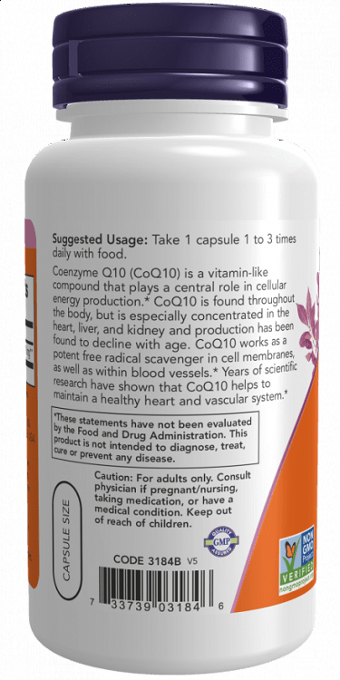 Now Foods CoQ10 30mg