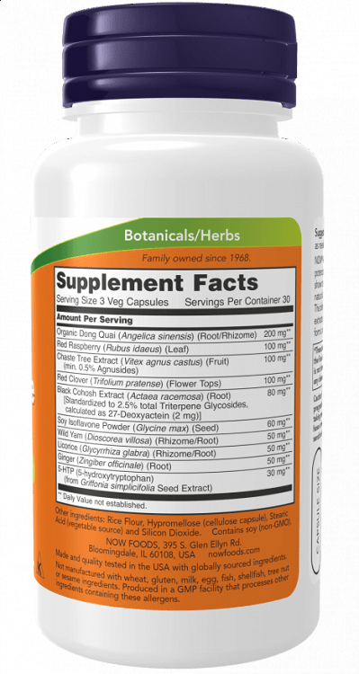 Now Foods Menopause Support 90 φυτικές κάψουλες