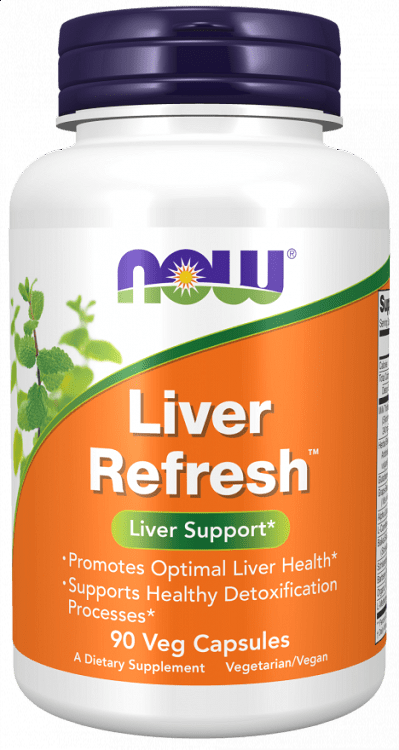 Now Foods Liver Refresh 90 φυτικές κάψουλες