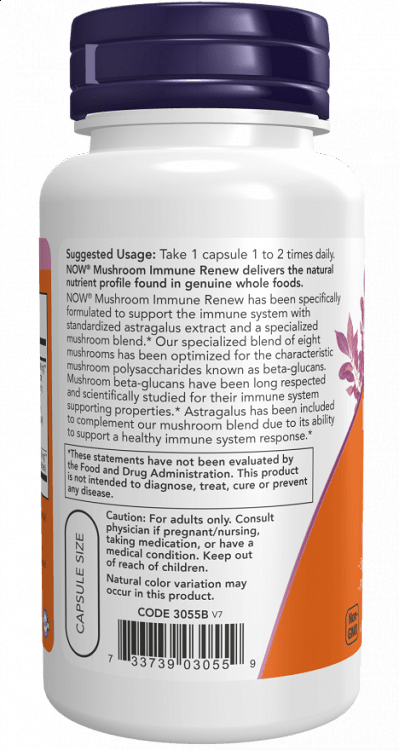 Now Foods Immune Renew Συμπλήρωμα για την Ενίσχυση του Ανοσοποιητικού 90 φυτικές κάψουλες