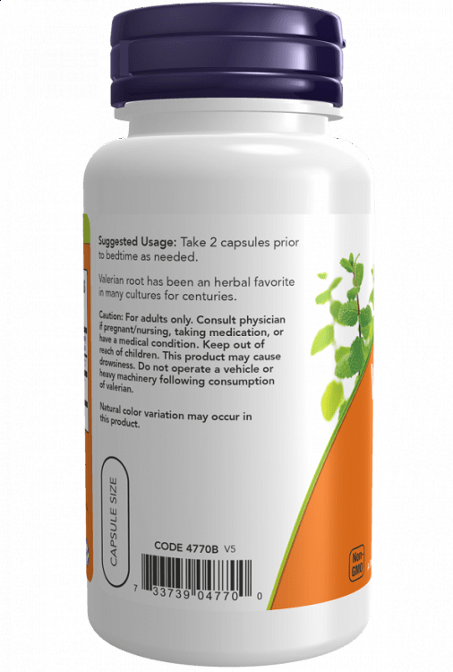 Now Foods Valerian Root 500mg 100 κάψουλες