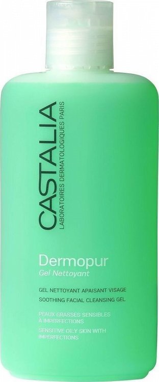 Castalia Gel Καθαρισμού Dermopur Nettoyant για Λιπαρές Επιδερμίδες 200ml