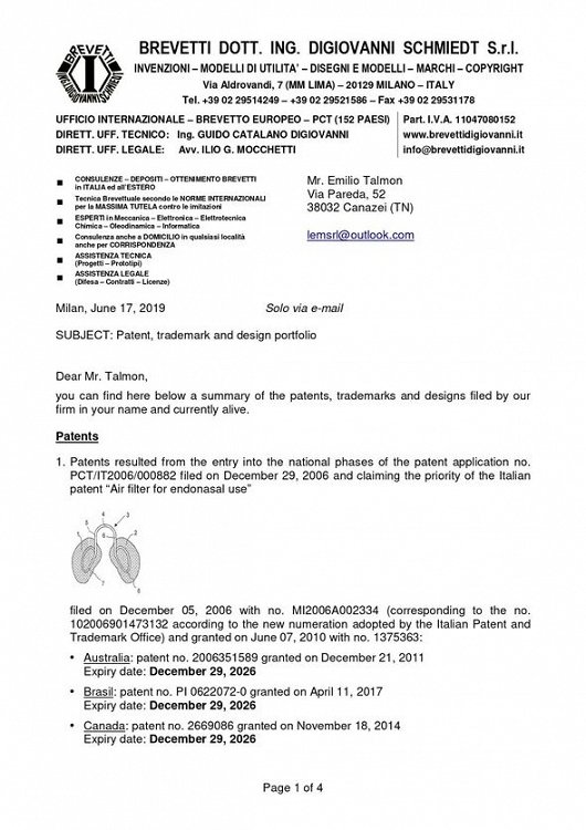 Sinuset Ρινικά Φίλτρα Αέρος Large 6τμχ
