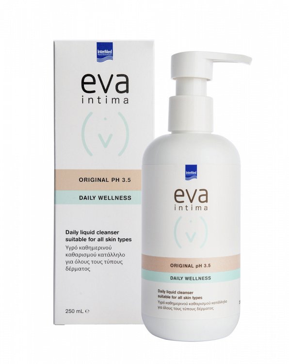 Intermed Eva Intima Original pH 3.5 Αφρός Καθαρισμού με Χαμομήλι και Αλόη 250ml