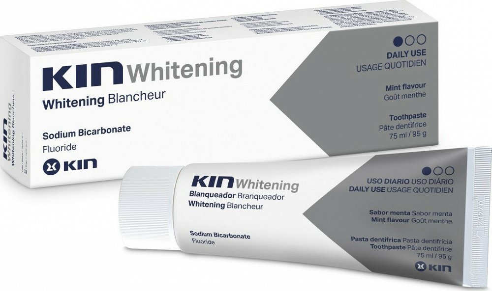 KIN Whitening T/Paste 75ml Λευκαντική οδοντόπαστα