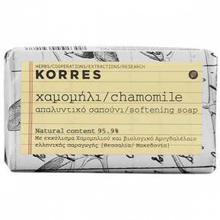 Korres Χαμομήλι απαλυντικό σαπούνι 125g