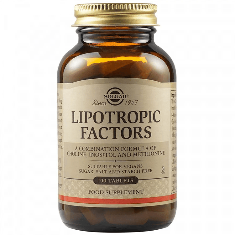 Solgar Lipotropic Factors 100 ταμπλέτες