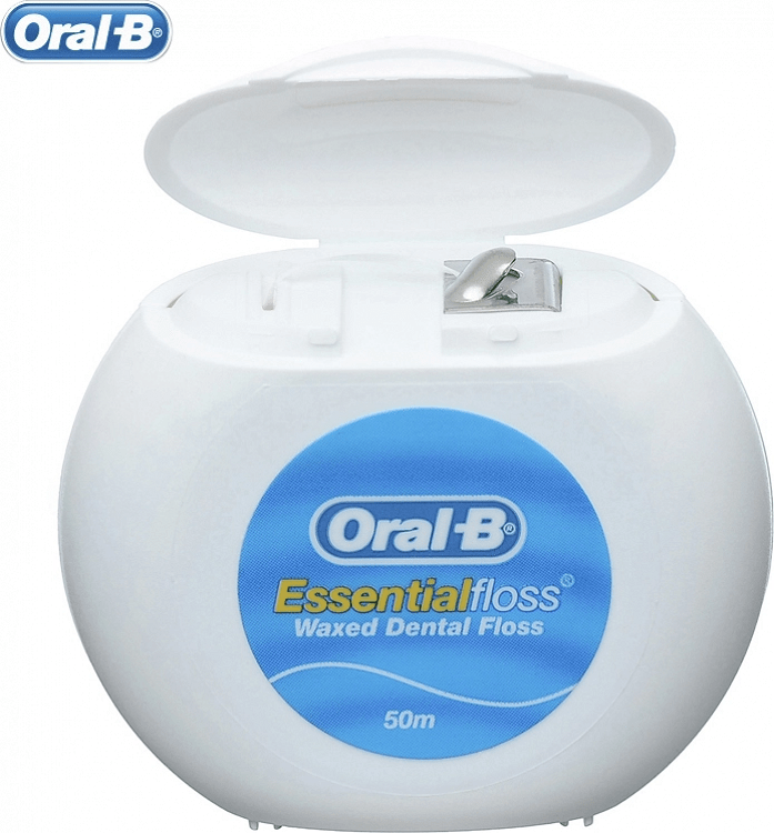 Oral-B Essential Floss Κερωμένο Οδοντικό Νήμα 50m