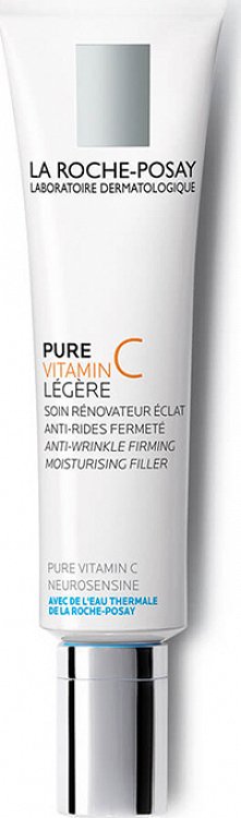 La Roche Posay Pure Vitamin C Light 24ωρη Αντιγηραντική & Συσφικτική Κρέμα Προσώπου με Υαλουρονικό Οξύ για Κανονικές/Μικτές Επιδερμίδες 40ml