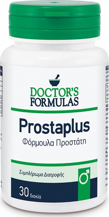 Doctor's Formulas Prostaplus Συμπλήρωμα για την Υγεία του Προστάτη 30 ταμπλέτες