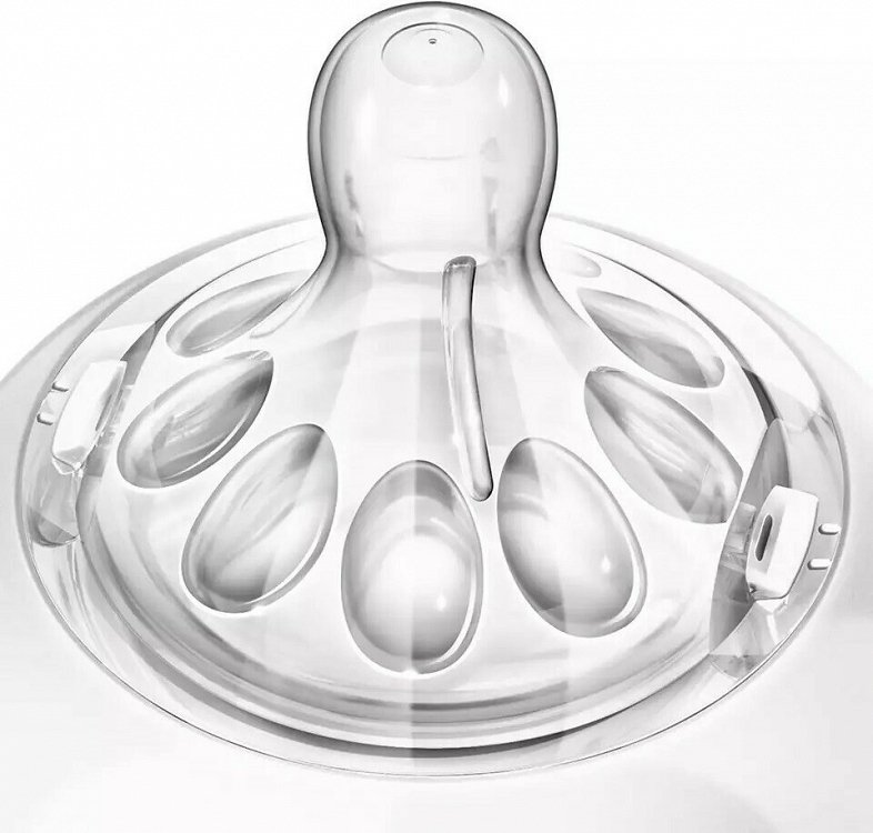 Philips Γυάλινο Μπιμπερό Natural Κατά των Κολικών με Θηλή Σιλικόνης 240ml για 1+ μηνών