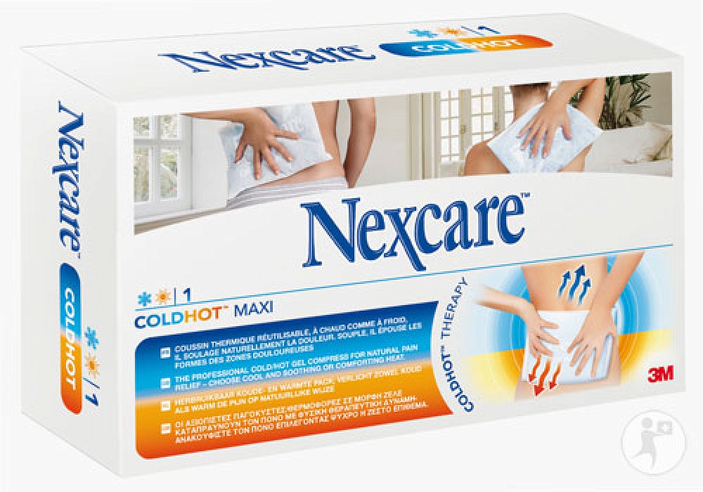 Nexcare Maxi Επίθεμα Gel Κρυοθεραπείας/ Θερμοθεραπείας Γενικής Χρήσης 30x19.5cm 1τμχ