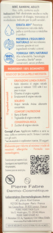 Avene Tolerance Hydra-10 48ωρη Ενυδατική Κρέμα Προσώπου για Κανονικές/Ξηρές Επιδερμίδες με Υαλουρονικό Οξύ 40ml