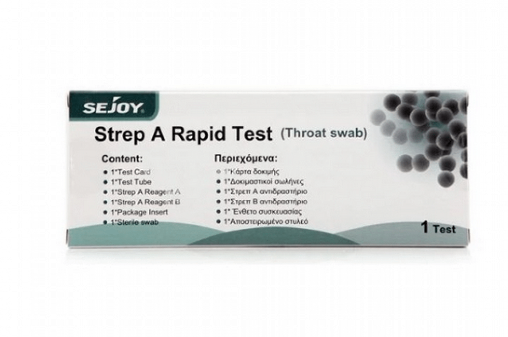 Rapid 1τμχ Τεστ Στρεπτόκοκκου