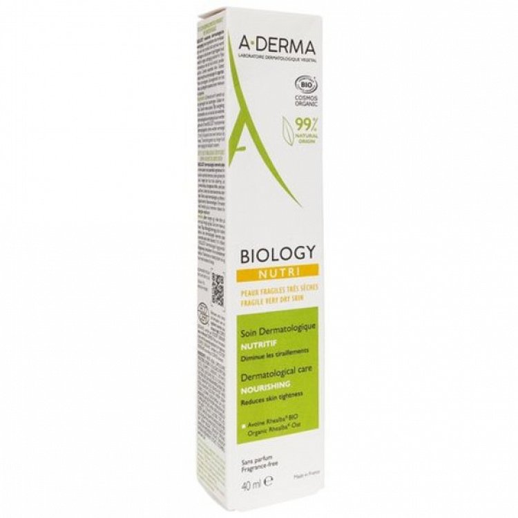A-Derma Biology Nutri Dermatological Care Nourishing 40ml