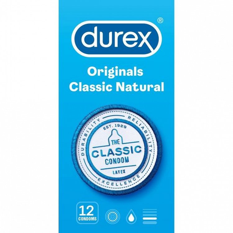 Durex Προφυλακτικά Classic 12τμχ