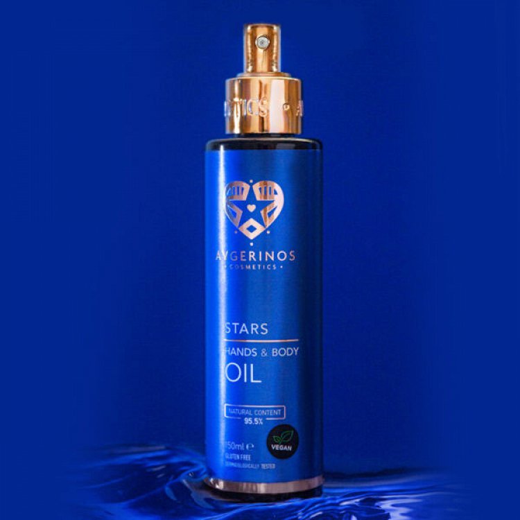 Avgerinos Cosmetics Stars Ξηρό Έλαιο Μακαντάμια για Μαλλιά και Σώμα 150ml